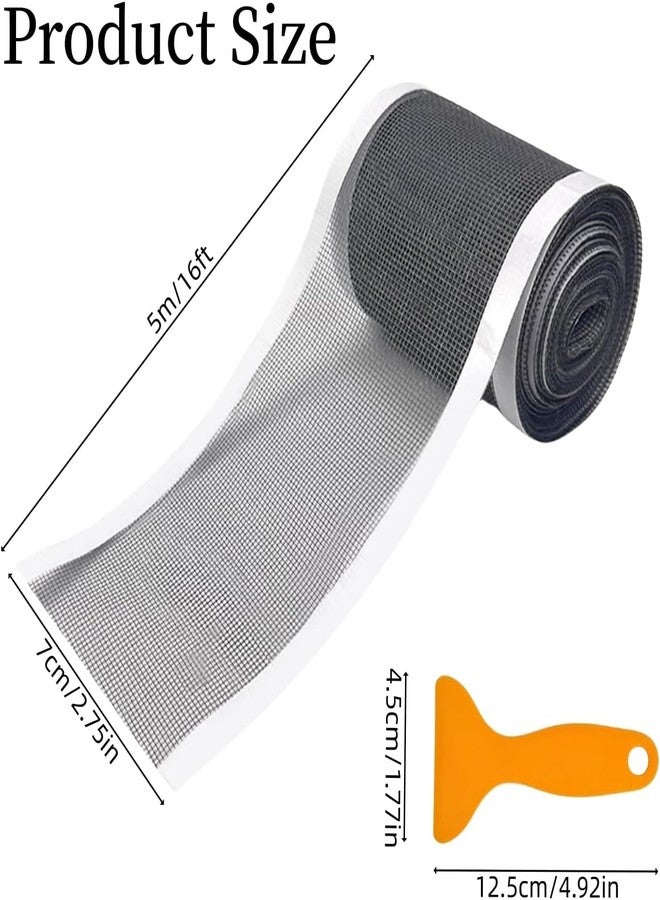 Dec Kitchenpro Disposable Shower Drain Sticker - Self-Adhesive Hair Catcher Mesh with Cleaning Shovel - Waterproof Sink Strainer for Bathroom and Kitchen - Clog Prevention Filters (Long) - Image 2